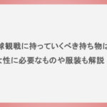 野球観戦に持っていくべき持ち物は？女性に必要なものや服装も解説！